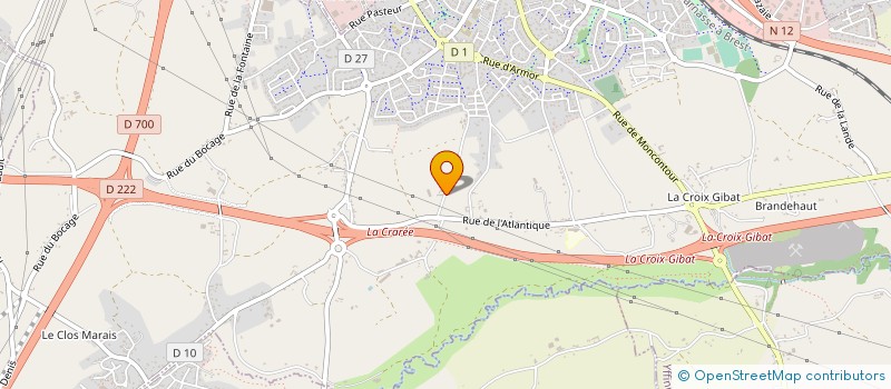 localisation de l'entreprise HOLDING JM  TREGUEUX