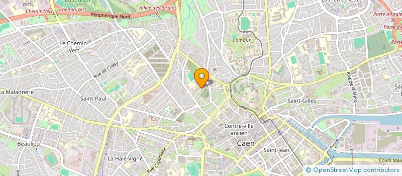 localisation de l'entreprise HOLDING JMBOISSET à CAEN