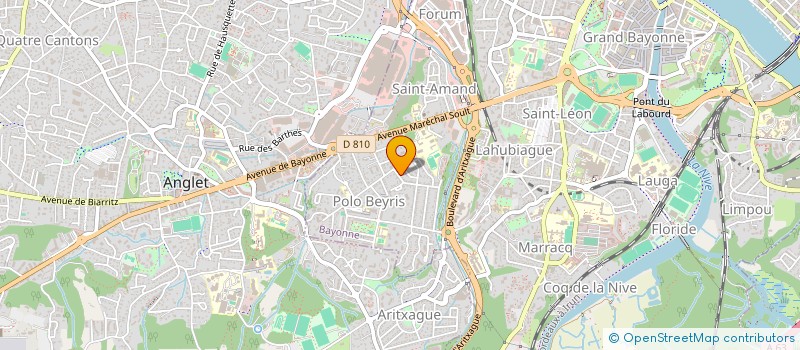 localisation de l'entreprise HOLDING JMBT à BAYONNE