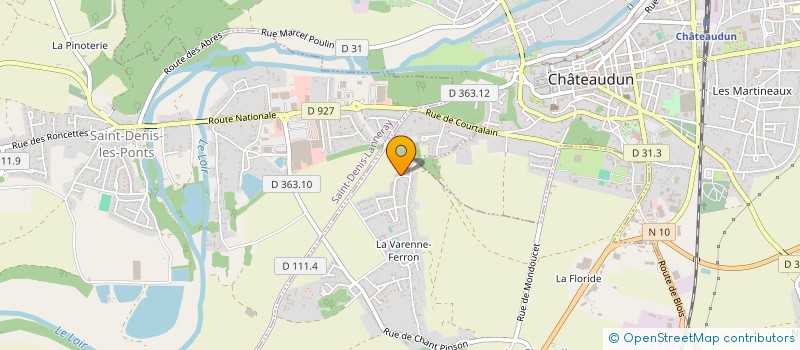 localisation de l'entreprise HOLDING JMD  LA CHAPELLE-DU-NOYER