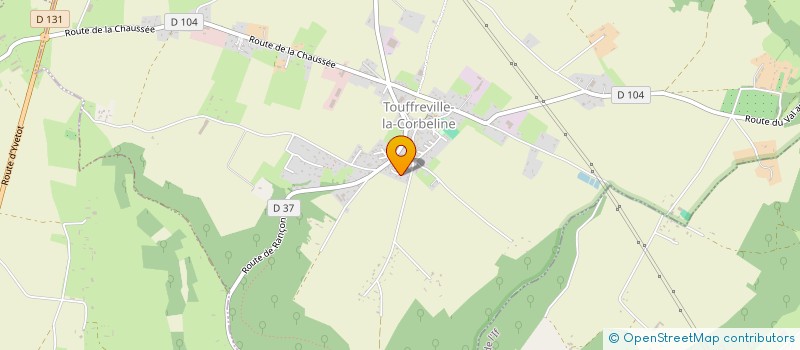 localisation de l'entreprise HOLDING JMG  TOUFFREVILLE-LA-CORBELINE