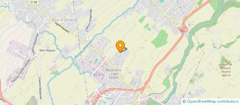 localisation de l'entreprise HOLDING JMG  SAINT-PIERRE