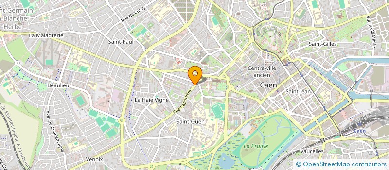 localisation de l'entreprise HOLDING JMS à CAEN