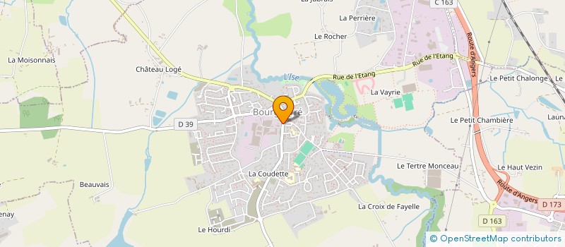 localisation de l'entreprise HOLDING JOHN HUS  BOURGBARRE