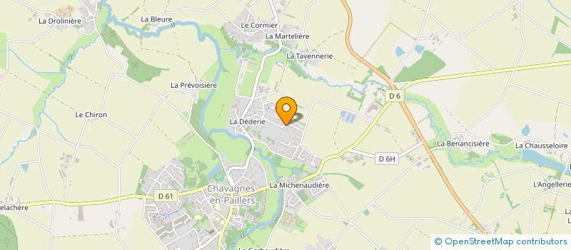 localisation de l'entreprise HOLDING JOKER à CHAVAGNES-EN-PAILLERS