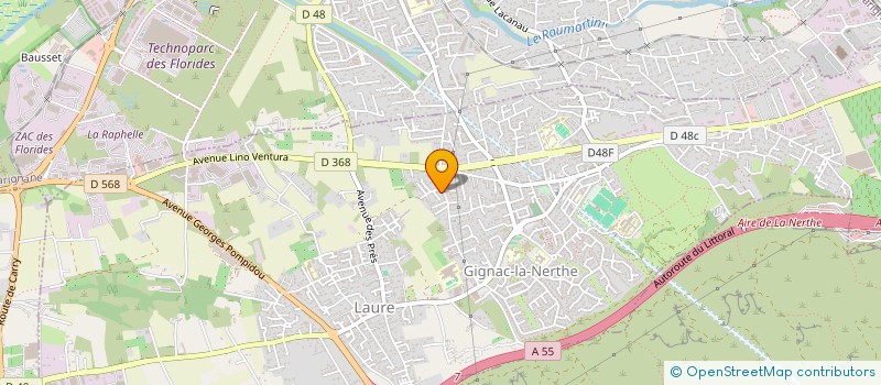 localisation de l'entreprise HOLDING JOSEPH M à GIGNAC-LA-NERTHE
