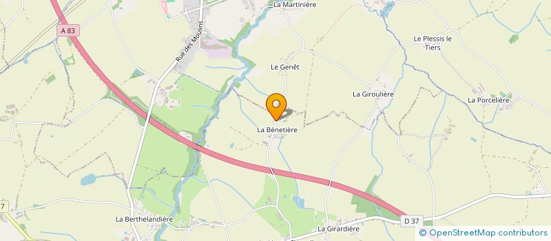 localisation de l'entreprise HOLDING JOT'S SOLUTIONS à ESSARTS-EN-BOCAGE