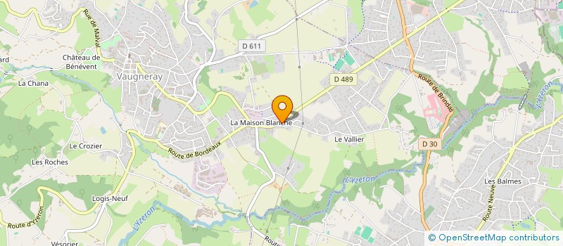 localisation de l'entreprise HOLDING JOURNOUD  VAUGNERAY