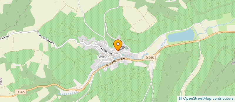 localisation de l'entreprise HOLDING JOUSSOT  BEINE