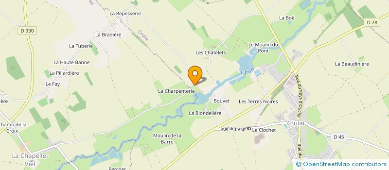localisation de l'entreprise HOLDING JPC à SAINT-MICHEL-TUBŒUF