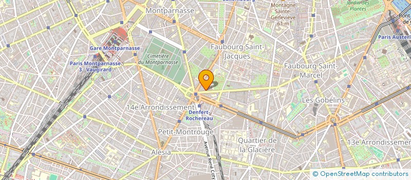 localisation de l'entreprise HOLDING JPHP  PARIS