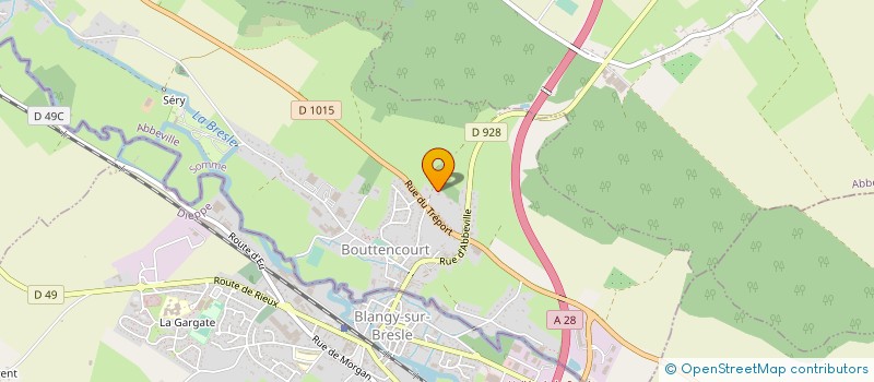 localisation de l'entreprise HOLDING JPL à BOUTTENCOURT