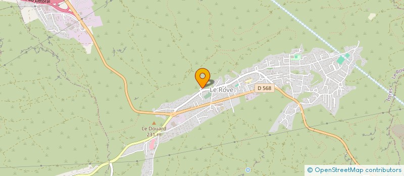 localisation de l'entreprise HOLDING JPL  LE ROVE