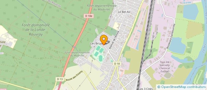 localisation de l'entreprise HOLDING JSH  OISSEL