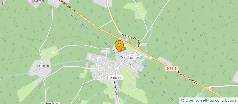 localisation de l'entreprise HOLDING JT  SALAUNES