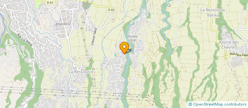 localisation de l'entreprise HOLDING JUDES  SAINTE-MARIE