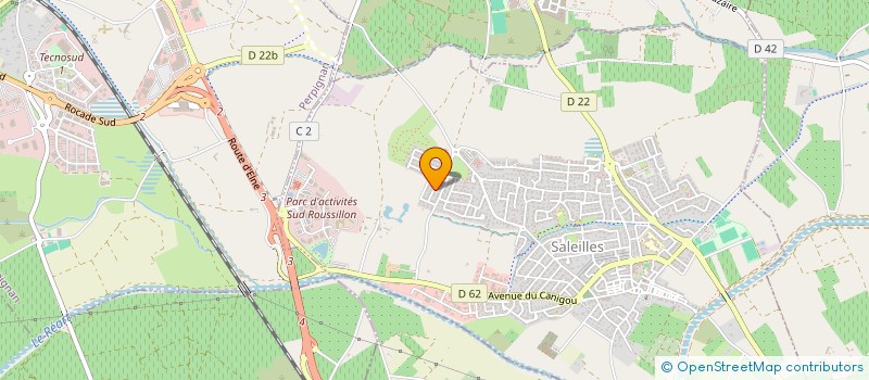 localisation de l'entreprise HOLDING JULES  SALEILLES