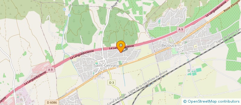 localisation de l'entreprise HOLDING JULOUMAT  SAINT-GERVASY