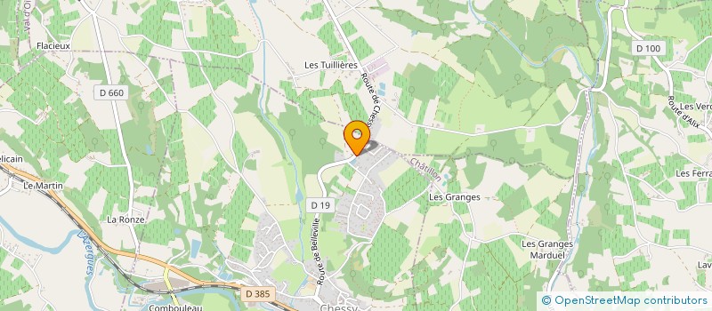 localisation de l'entreprise HOLDING JUNQUA  CHESSY