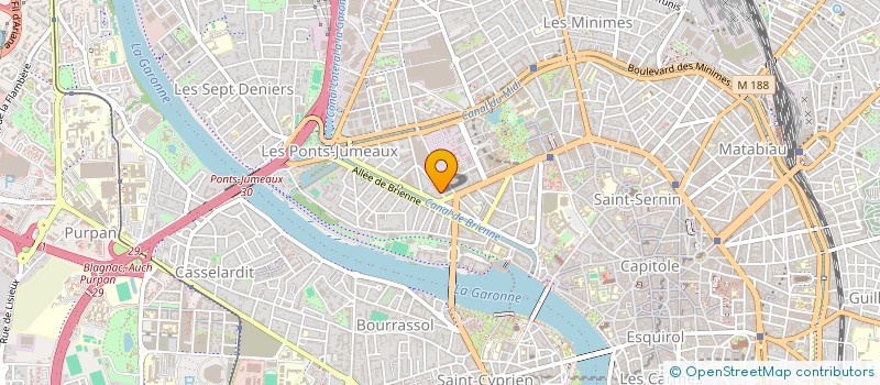 localisation de l'entreprise HOLDING JURICIC  TOULOUSE