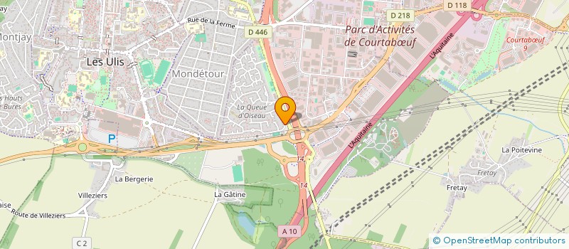 localisation de l'entreprise HOLDING KABM à LES ULIS
