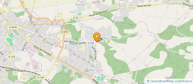 localisation de l'entreprise HOLDING KANUMERA  NARROSSE