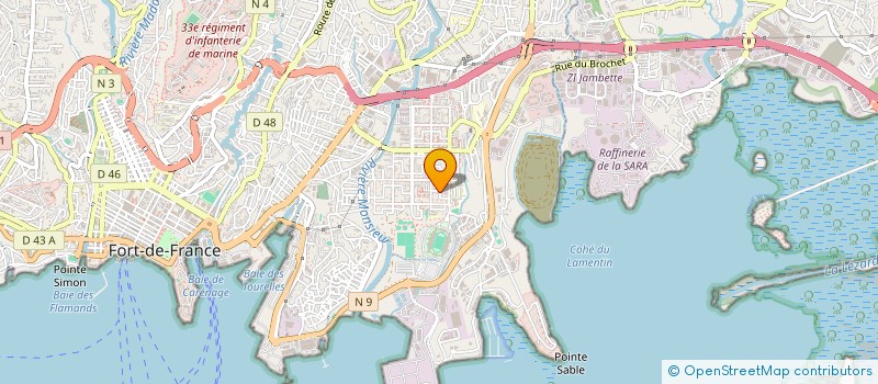 localisation de l'entreprise HOLDING KARENIS  FORT-DE-FRANCE