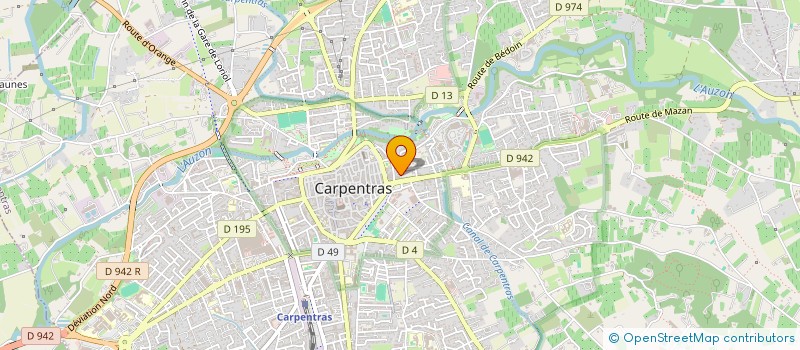 localisation de l'entreprise HOLDING KARINE  CARPENTRAS