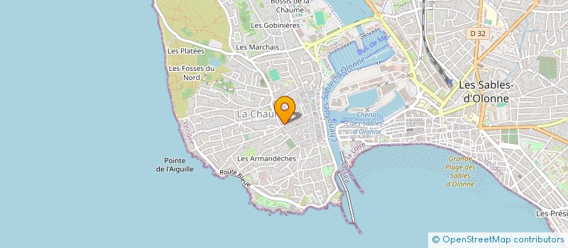 localisation de l'entreprise HOLDING KARLI à LES SABLES D'OLONNE