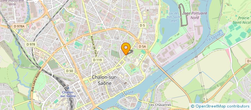 localisation de l'entreprise HOLDING KATLY  CHALON-SUR-SAONE