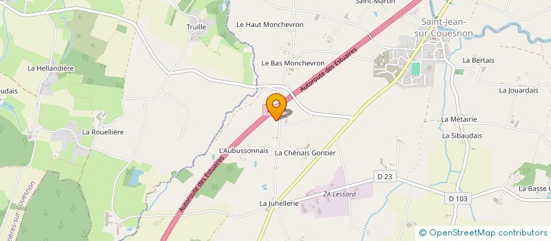 localisation de l'entreprise HOLDING KER AVENIR à RIVES-DU-COUESNON