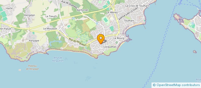 localisation de l'entreprise HOLDING KERY à LARMOR-PLAGE