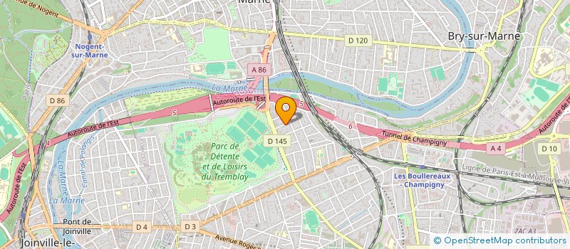 localisation de l'entreprise HOLDING KG à CHAMPIGNY SUR MARNE