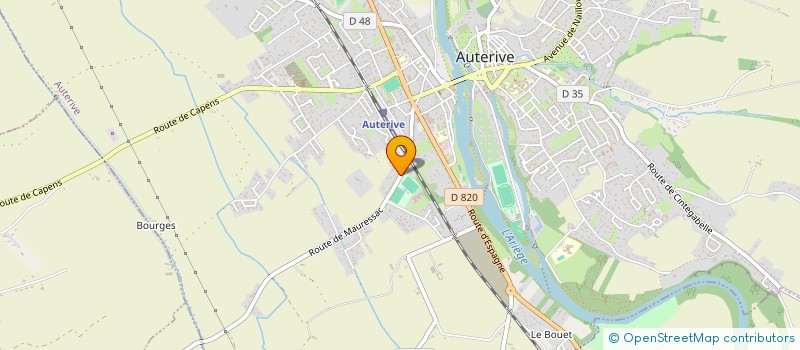 localisation de l'entreprise HOLDING KLM à AUTERIVE