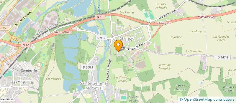 localisation de l'entreprise HOLDING KMA à CHERISY