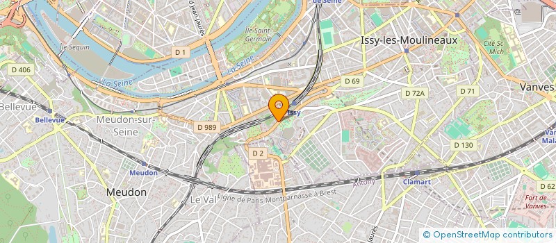 localisation de l'entreprise HOLDING KMLZ à ISSY-LES-MOULINEAUX