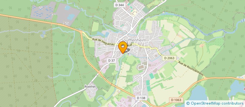 localisation de l'entreprise HOLDING KNOERR  SOUFFLENHEIM