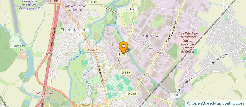 localisation de l'entreprise HOLDING KOKES à CHALON-SUR-SAONE