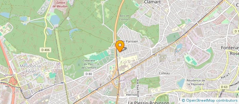 localisation de l'entreprise HOLDING KONDA à CLAMART
