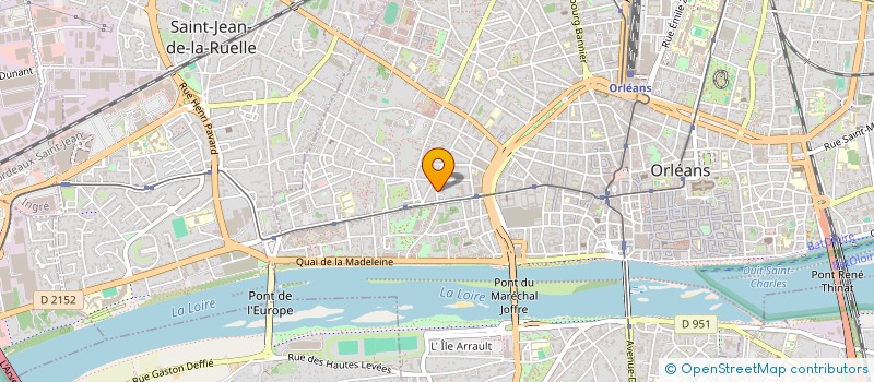 localisation de l'entreprise HOLDING KONG à ORLEANS
