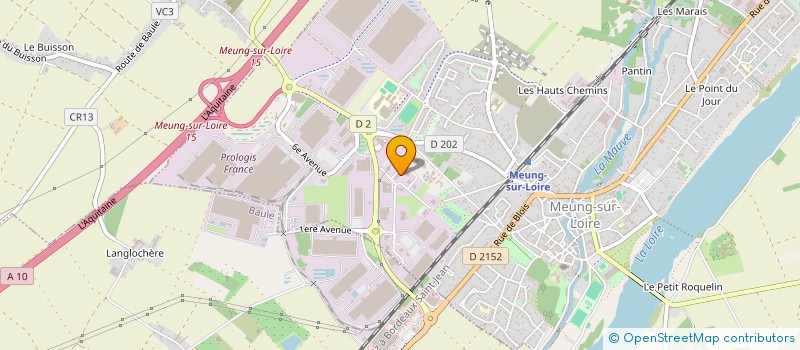 localisation de l'entreprise HOLDING KURBAN INVEST à MEUNG-SUR-LOIRE