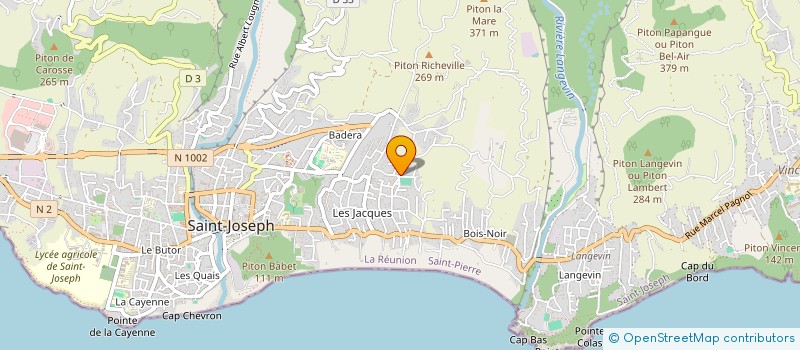 localisation de l'entreprise HOLDING L'ABONDANCE à SAINT-JOSEPH