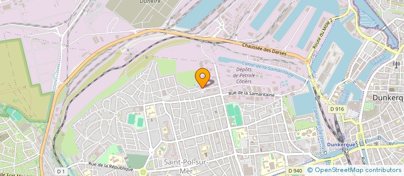 localisation de l'entreprise HOLDING L D T à DUNKERQUE