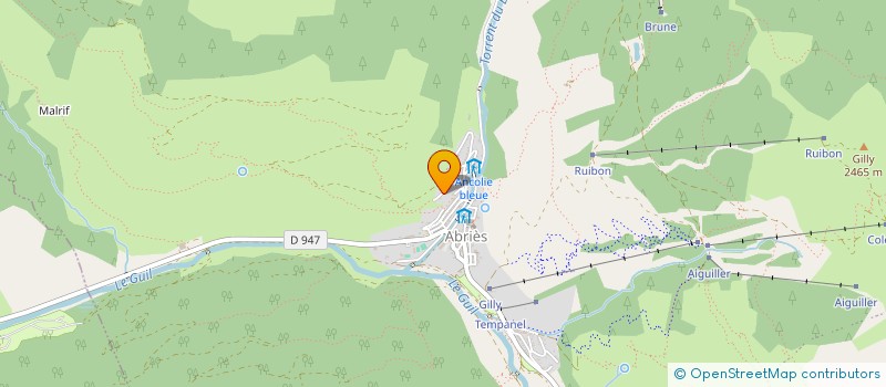 localisation de l'entreprise HOLDING L'ENJAILLEUR  ABRIES-RISTOLAS