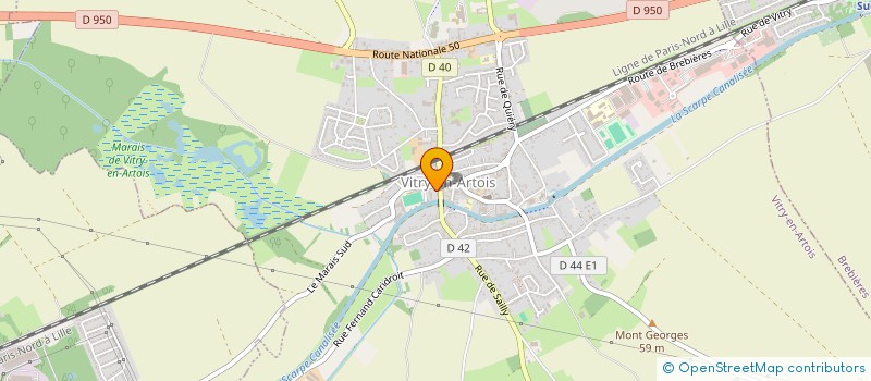localisation de l'entreprise HOLDING L.P.L.P.E à VITRY-EN-ARTOIS