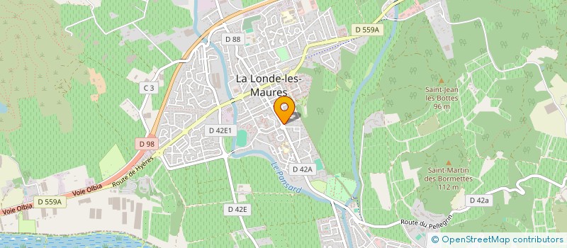 localisation de l'entreprise HOLDING L.S à LA LONDE-LES-MAURES