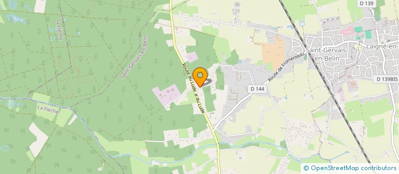 localisation de l'entreprise HOLDING L.T.P  SAINT-GERVAIS-EN-BELIN