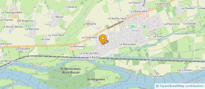 localisation de l'entreprise HOLDING L5  VAIR-SUR-LOIRE