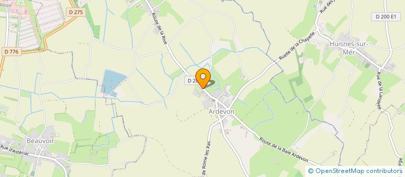 localisation de l'entreprise HOLDING LA BIDONNIERE  PONTORSON