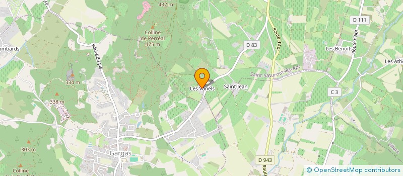 localisation de l'entreprise HOLDING LA BRUYERE  SAINT-SATURNIN-LES-APT